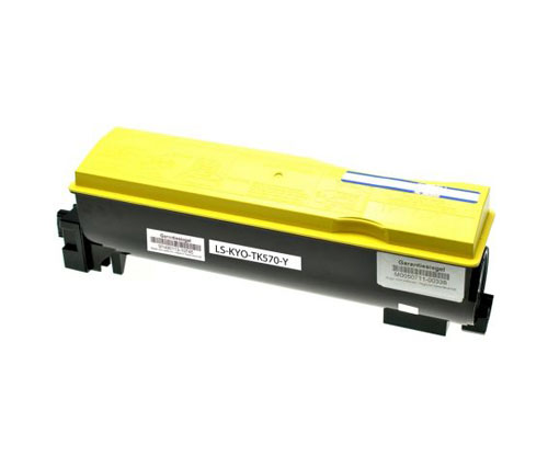 Toner Compativel Kyocera TK 570 Y Amarelo ~ 12.000 Paginas