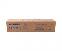 Toner Original Toshiba T-FC 20 EY Amarelo ~ 16.800 Paginas
