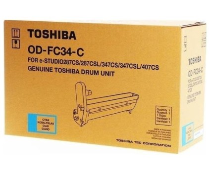 Tambor Original Toshiba OD-FC34-C Cyan ~ 30.000 Paginas