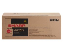 Toner Original Sharp MXC35TY Amarelo ~ 6.000 Paginas