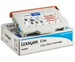Toner Original Lexmark 15W0900 Cyan ~ 7.200 Paginas