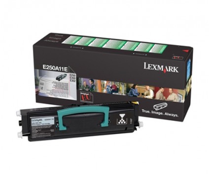 Toner Original Lexmark E250A11E Preto ~ 3.500 Paginas